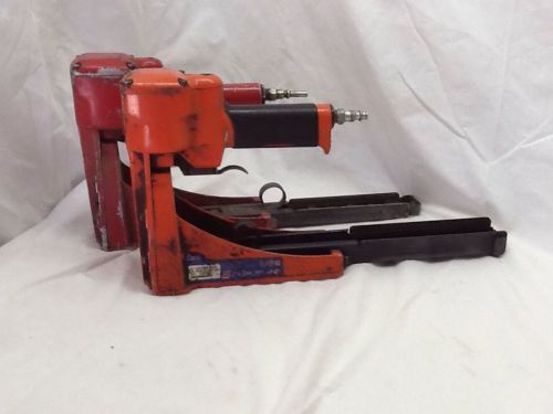 2 Pneumatic Stick Feed Carton Staplers  made by &#034;CCC&#034; And IMS