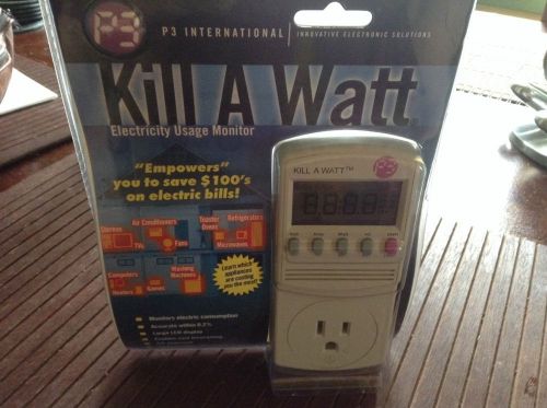 P3 KILL-A-WATT P4400 Energy Meter. Empowers you to save $100&#039;s on your electric