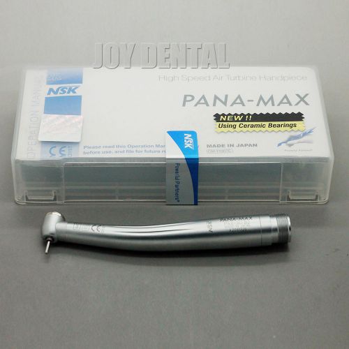 Nsk pana max push button standard head handpiece pax-su b2 with ceramic bearings for sale