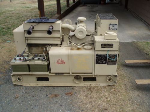 Diesel generator, mep-003a, m1101 trailer, with top, many extras for sale