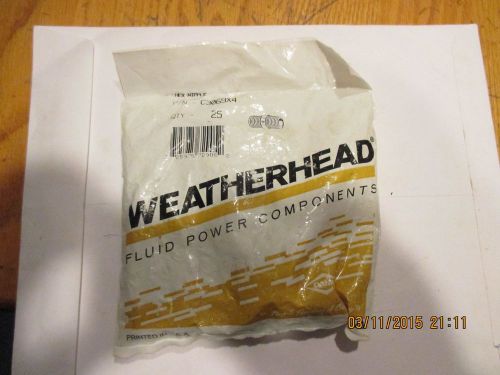 C3069x4  hex nipple  weatherhead   bag     of 25       3/11/15/3 for sale