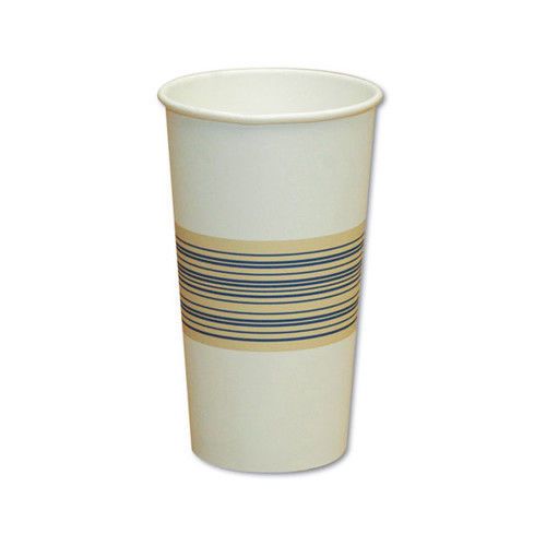 Boardwalk Paper Hot Cup in Blue and Tan
