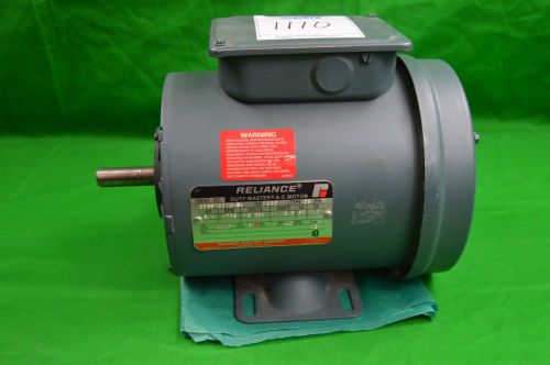 New Reliance AC Motor 3/4hp, 1ph, 115/230v, 1725rpm, Frame FB56, Continuous Duty