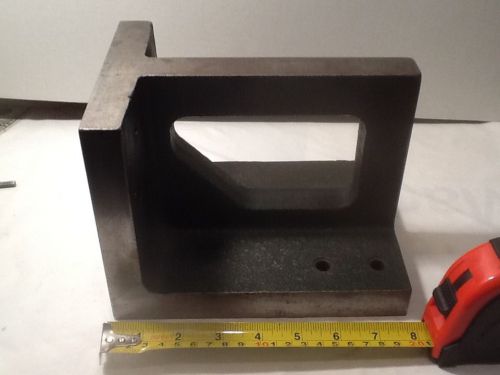 ANGLE PLATE 8x6x6 * Large Vintage Made In Japan 90 Degree Angle Plate Machinest