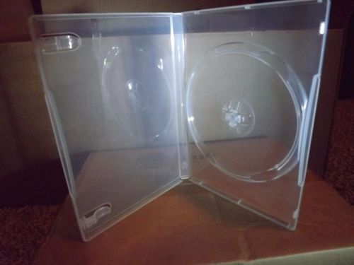 Single Disc DVD/Game Case, Single Case, Replacement Case, Clear