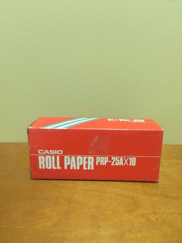 Casio Roll Paper PRP-25A X 10