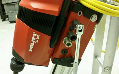 HILTI DD 200 CORE DRILL DIAMOND CORING &amp;  BASE DD200