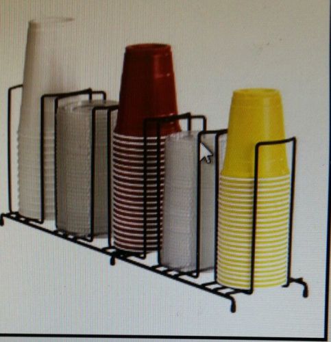 DISPENSE RITE NEW 5 Selection Rack Cup &amp; Lid