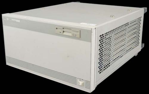 Hp agilent 16700b logic analysis mainframe opt 3 w/multiframe module 16700-68717 for sale