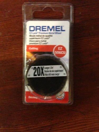 Dremel EZ506CU 1-1/2-Inch Premium Metal Cutting Rotary Wheel New 20X Longer Life