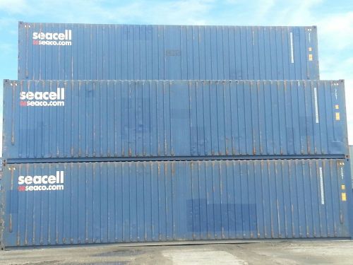 Cargo shipping container 40&#039;hc seacell... miami best price guarantee for sale