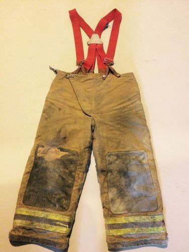Firefighter Pants 34 W And Boots Mens size 5
