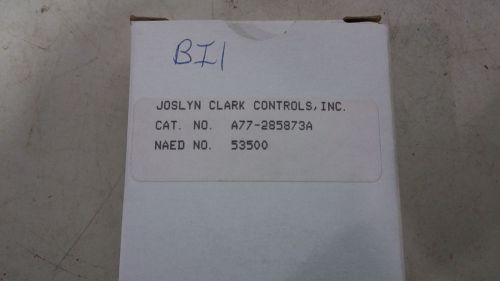 JOSLYN CLARK A77-285873A NEW IN BOX AUXILIARY CONTACT 1 NO 1 NC SEE PICS #B71