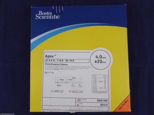 BOSTON SCIENTIFIC Apex OTW 6F PTCA Dilatation Cath REF: 38958-2040