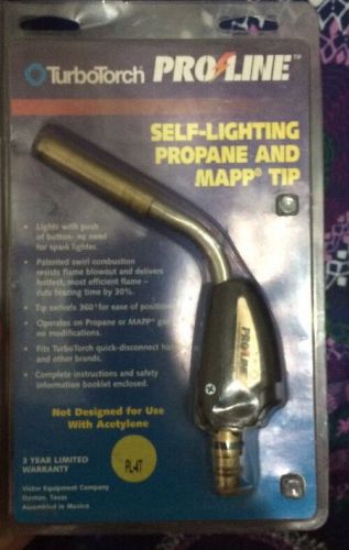 Pro line self lighting turbo torch pl-4t new! for sale