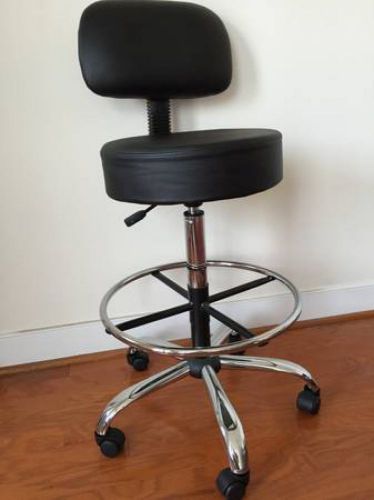 HOME OFFICE ADJUSTABLE HEIGHT MEDICAL DRAFTING STOOL CHAIR 35&#034;