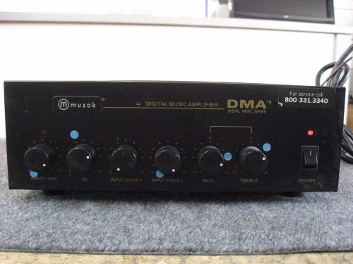 Muzak DMA2030 Digital Music Amplifier 30W RMS  117V~60HZ AC 600VA  MAR 2007