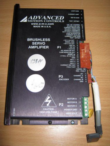 Brushless Servo Amplifier BE25A20G Advanced Motion Controls