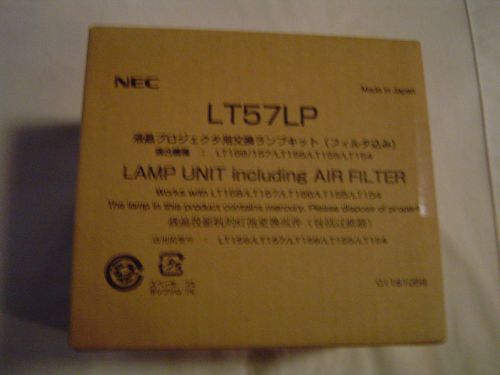 NEW NEC LT57LP Projector Lamp Unit w/ Air Filter