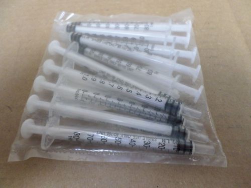 Lot of 10 M717 1CC Syringes