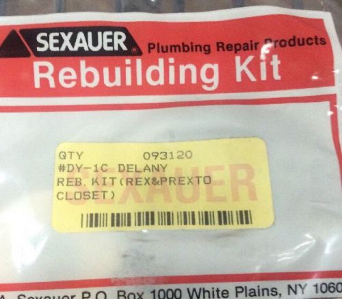 NEW LOT OF 12 Sexauer 093120 Rebuilding Kit Rex &amp; Presto Closet