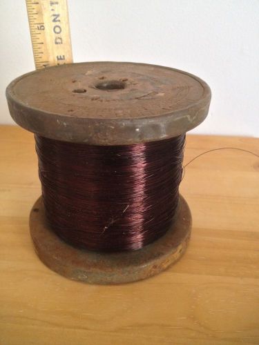 Antique Vintage Duldo Essex wire spool copper MFG Hubbard Chicago USA full