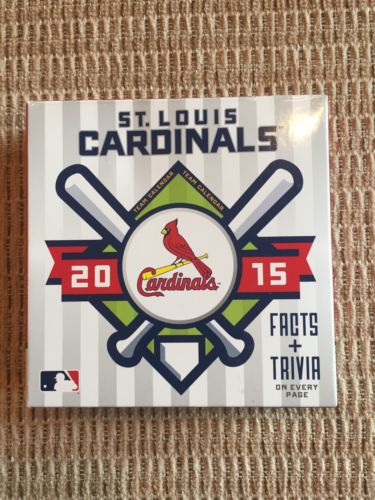 St. Louis Cardinals 2015 Desk Calendar