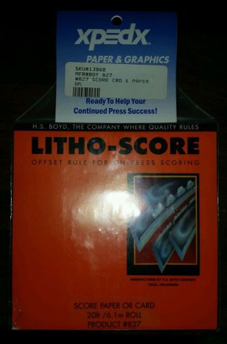 Litho-Score Offset Rule 20ft #827