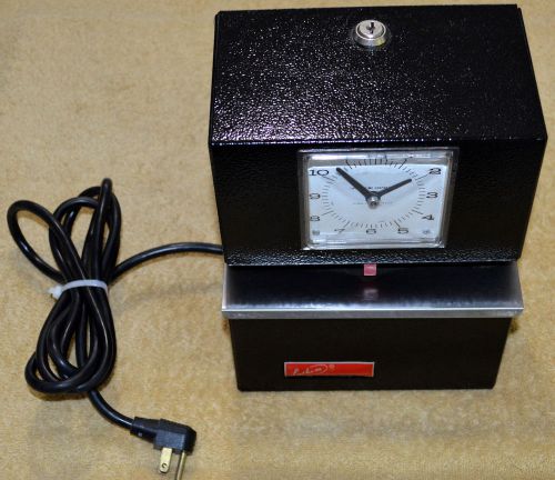 LATHEM HEAVY DUTY ELECTRONIC TIME CLOCK MADE IN USA