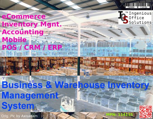 Pos/crm/erp business &amp; warehouse inventory management mobile ecommerce for sale
