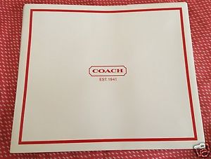 1 New Coach Gift Box 12.5&#034; x 10.5&#034; x 4.5&#034;