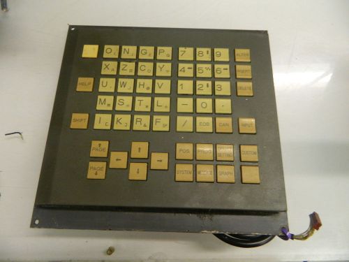 Fanuc mdi operator unit, a02b-0236-c125 / mbr, mfg&#039;d: 2001, used, warranty for sale