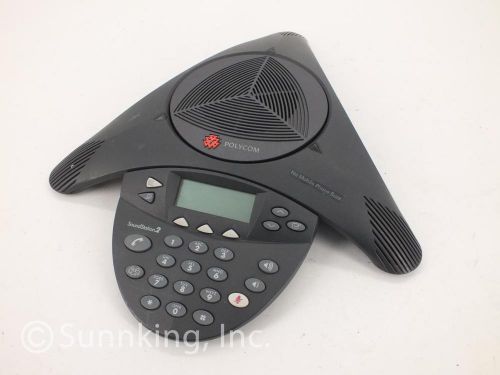 Polycom SoundStation 2 Expandable Conference Phone 2201-16200-601