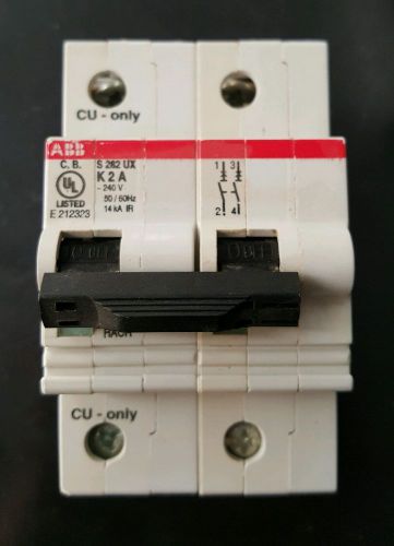 ABB S282UX-K2A 240V circuit breaker