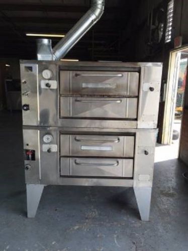 Bakers pride double deck pizza oven model 805 for sale