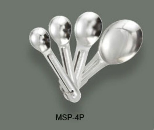 1 Winco Stainless Steel Measuring Spoon Set: 1/4 Tsp, 1/2 Tsp, 1 Tsp, &amp; 1 Tbsp