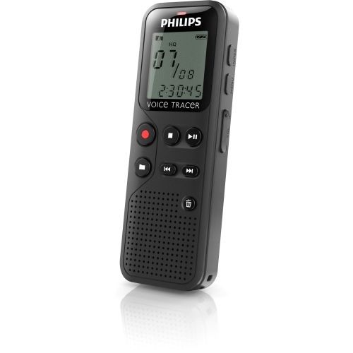 NEW Philips DVT1100 Voice Tracer 4GB Digital Recorder 1.3-in DVT110000