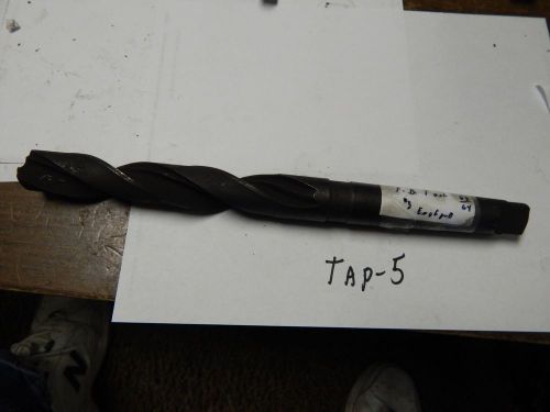 FB Tool 63/64&#034; # 3 Taper Shank Twist Drill Bit