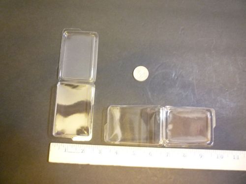 1/2X1 3/4 X2 3/4 IN  CLEAR PLASTIC CLAMSHELL  JEWLERY DISPLAY PACKAGE~~100 BOX~~