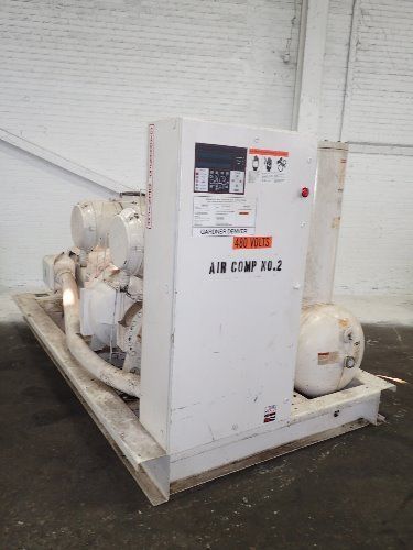 Gardner denver eau99p 250 hp  rotary screw air compressor 1 yea airend warranty! for sale