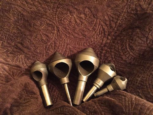 Lot Of 11 Degree Countersink And Bits