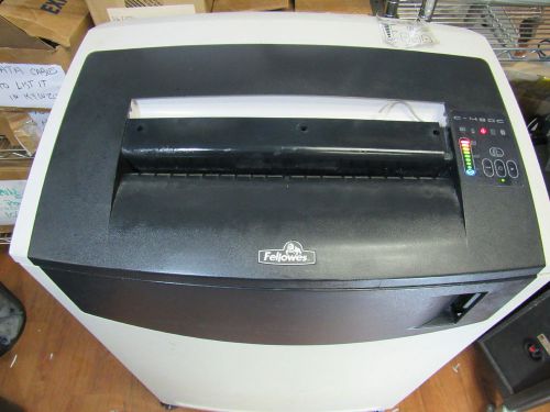 Fellowes c-480c heavy duty crosscut industrial paper shredder for sale