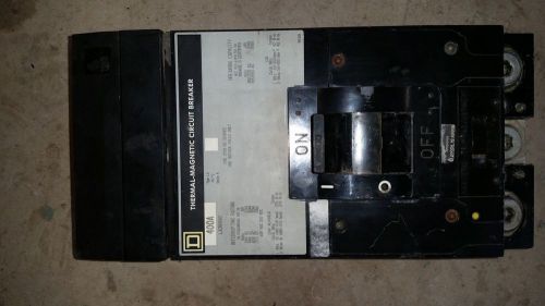 Square D 400A circuit breaker, LA36400