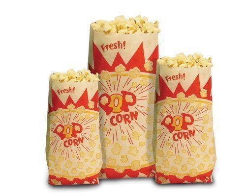 Paragon Popcorn Bags (1000-Count) Yellow 1-Ounce