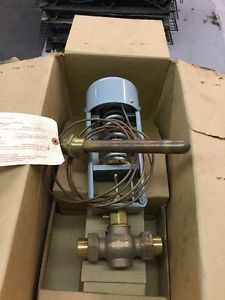 *new* 3/4&#034; npt temperature regulator valve, brass, type: pt, 94078 for sale