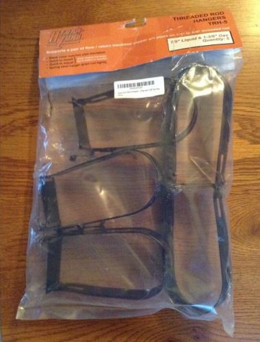 Hydra-zorb trh-5 threaded rod hanger 7/8&#034; liquid pipe 1-3/8&#034; gase pipe pack of 5 for sale