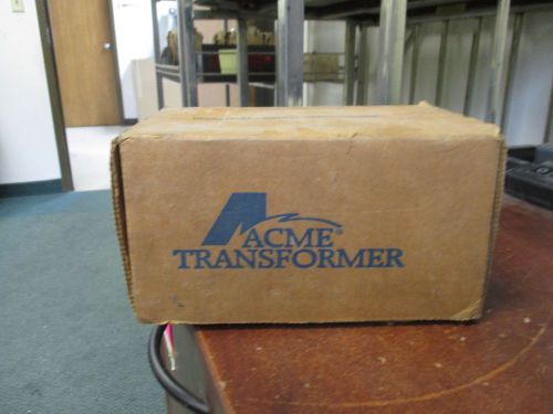 ACME Transformer Control Transformer TA2-81005 0.5 KVA New Surplus