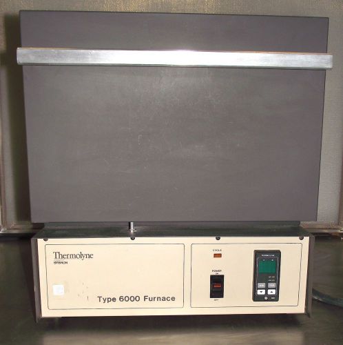 Barnstead / thermolyne sybron 6000 f6020c benchtop furnace; 1100 c; 4mo warranty for sale
