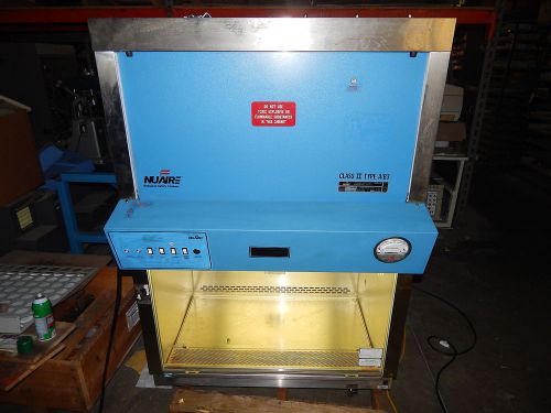 Nuaire nu-425-300 fume hood/biological safety cabinet, has uv, needs blower for sale