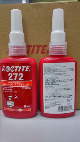 LOCTITE 272 High Temp, High Strength Thread Locker -2 Bottle - USA Free Shipping